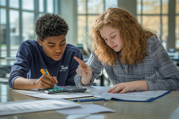 Legal accounting workspace with documents and ledgers